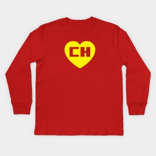 Chapulin Colorado Kids Long Sleeve T-Shirt